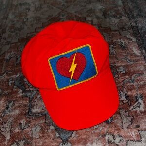 Aviator Nation Trucker Hat Heart Bolt SnapBack